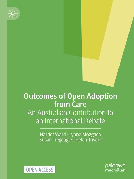 Title details for Outcomes of Open Adoption from Care by Harriet Ward - Available